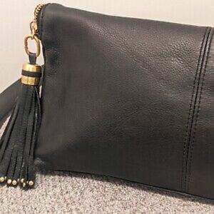 Spring Sale Stunning all leather BCBGMAXAZRIA clutch